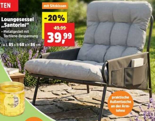 Loungesessel „Santorini“