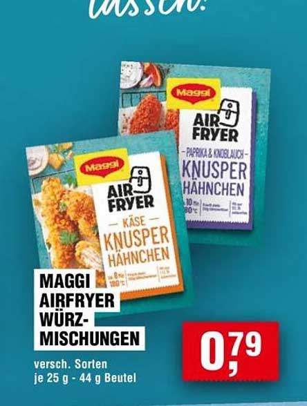 MAGGI AIRFRYER WÜRZ-MISCHUNGEN