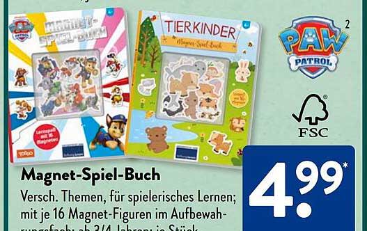 Magnet-Spiel-Buch