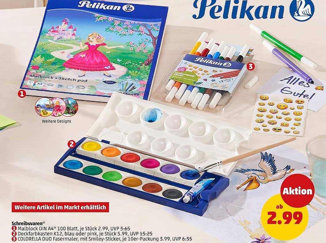 Mahlblock DIN A4* 100 Blatt, je Stück