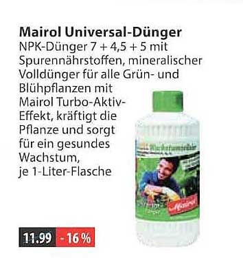 Mairol Universal-Dünger