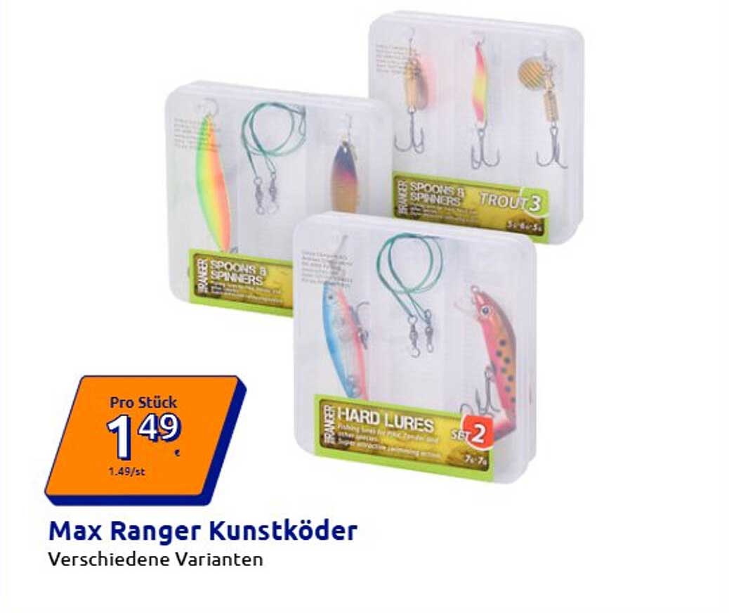 Max Ranger Kunstköder Verschiedene Varianten