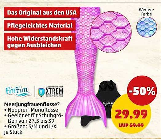 Meerjungfrauenflosse*