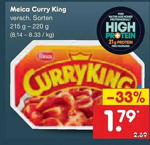 Meica Curry King versch. Sorten