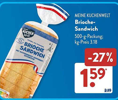 MEINE KUCHENWELT Brioche-Sandwich
