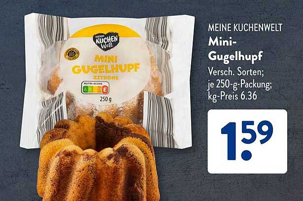 MEINE KUCHENWELT Mini-Gugelhupf