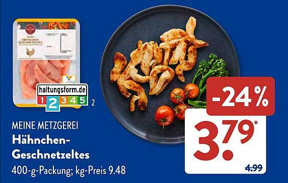 MEINE METZGEREI Hähnchen-Geschnetzeltes