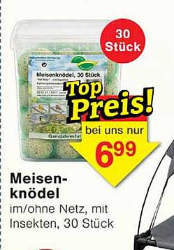 Meisenknödel, 30 Stück