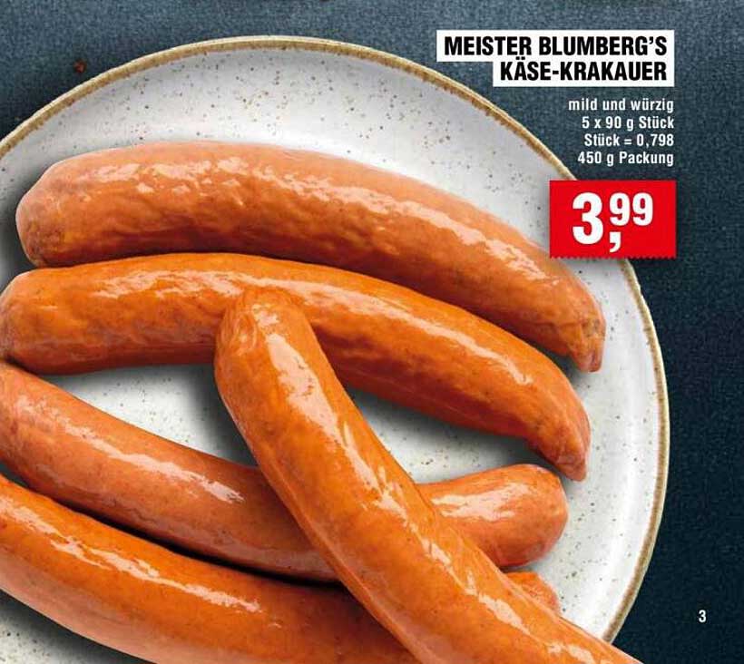 MEISTER BLUMBERG'S KÄSE-KRAKAUER
