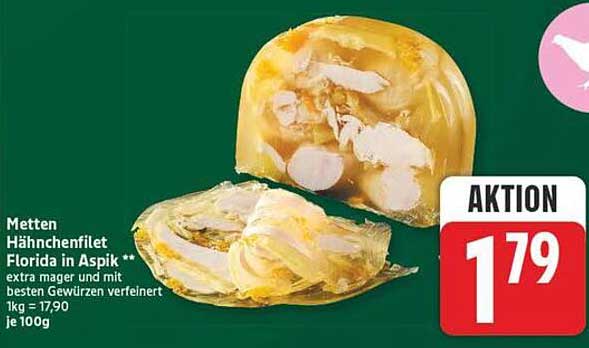 Metten Hähnchenfilet Florida in Aspik ** extra mager und mit besten Gewürzen verfeinert
