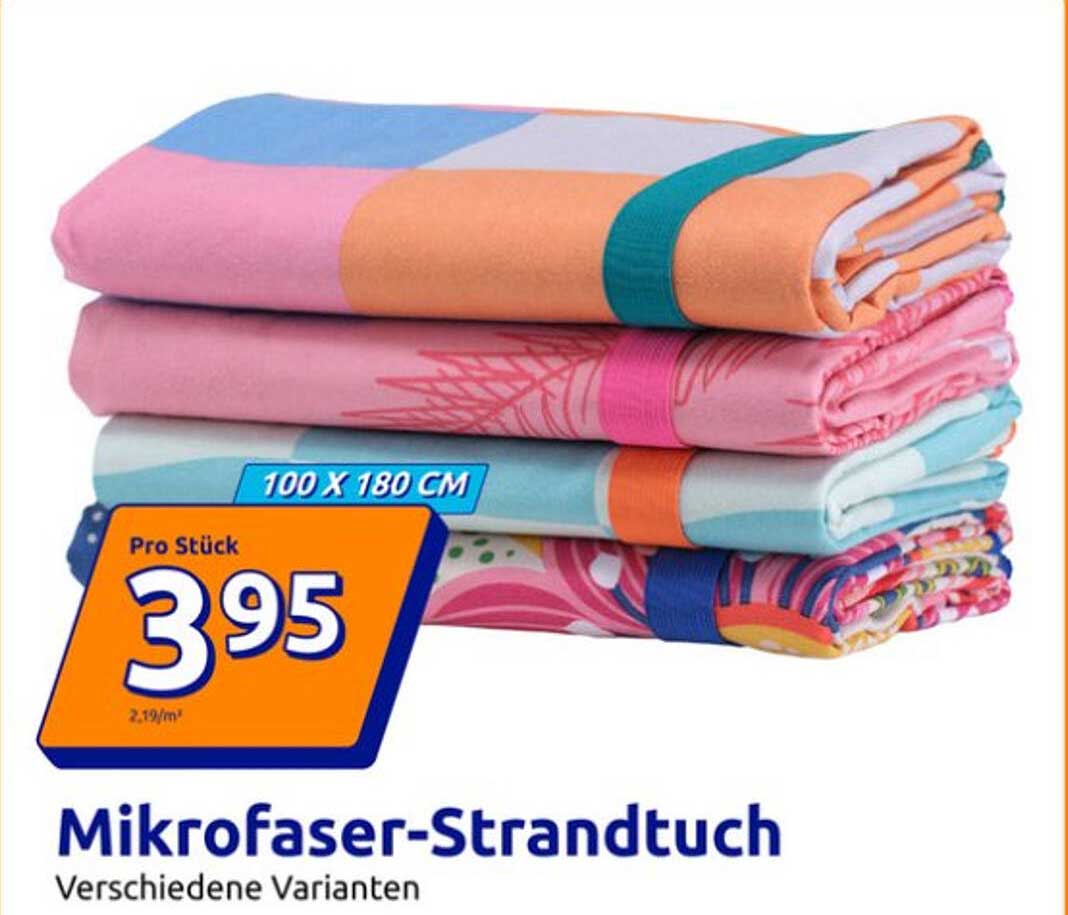 Mikrofaser-Strandtuch Verschiedene Varianten