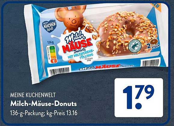 Milch-Mäuse-Donuts