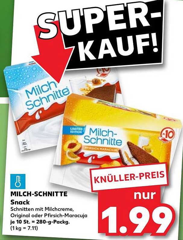 MILCH-SCHNITTE Snack