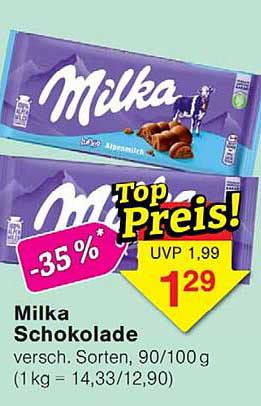 Milka Schokolade
