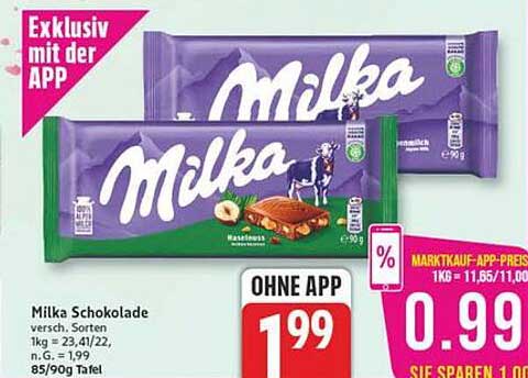 Milka Schokolade