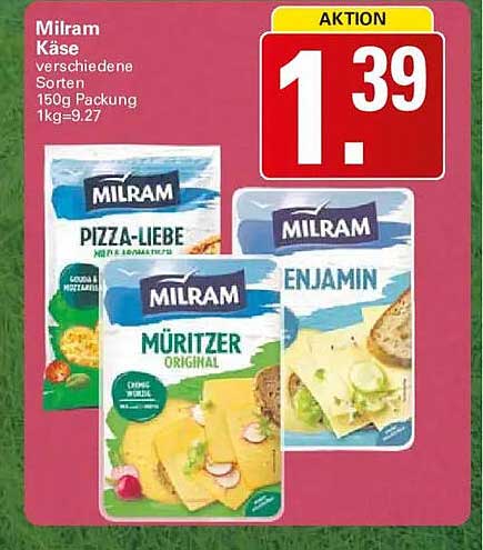 Milram Käse verschiedene Sorten 150g Packung