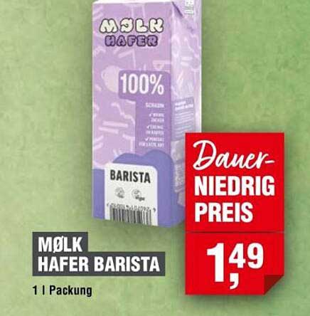 MÖLK HAFER BARISTA
