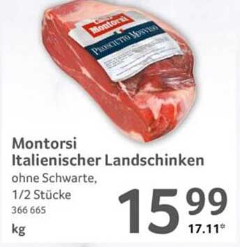 Montorsi Italienischer Landschinken