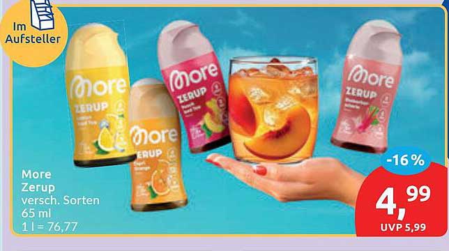 More Zerup versch. Sorten 65 ml