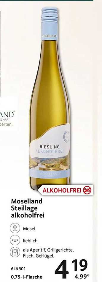 Moselland Steillage alkoholfrei