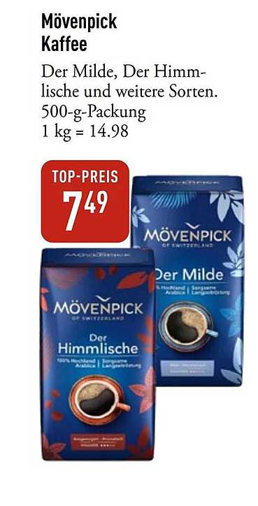 Mövenpick Kaffee