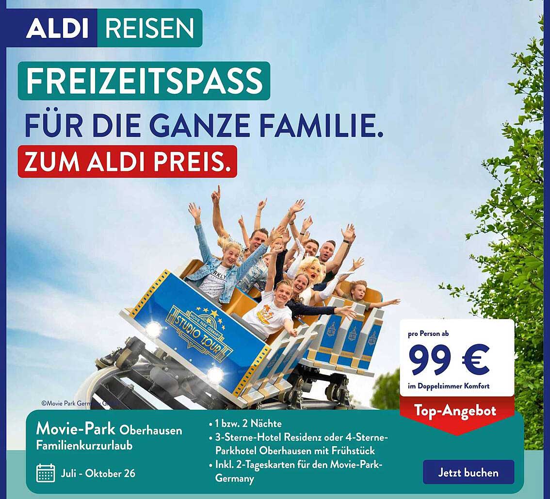 Movie-Park Oberhausen Familienkurzurlaub