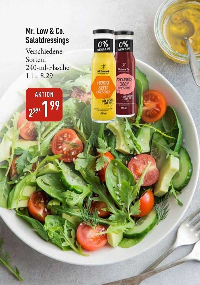 Mr. Low & Co. Salatdressings