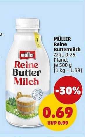 MÜLLER Reine Buttermilch