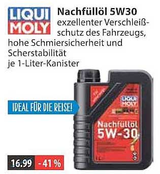 Nachfüllöl 5W30