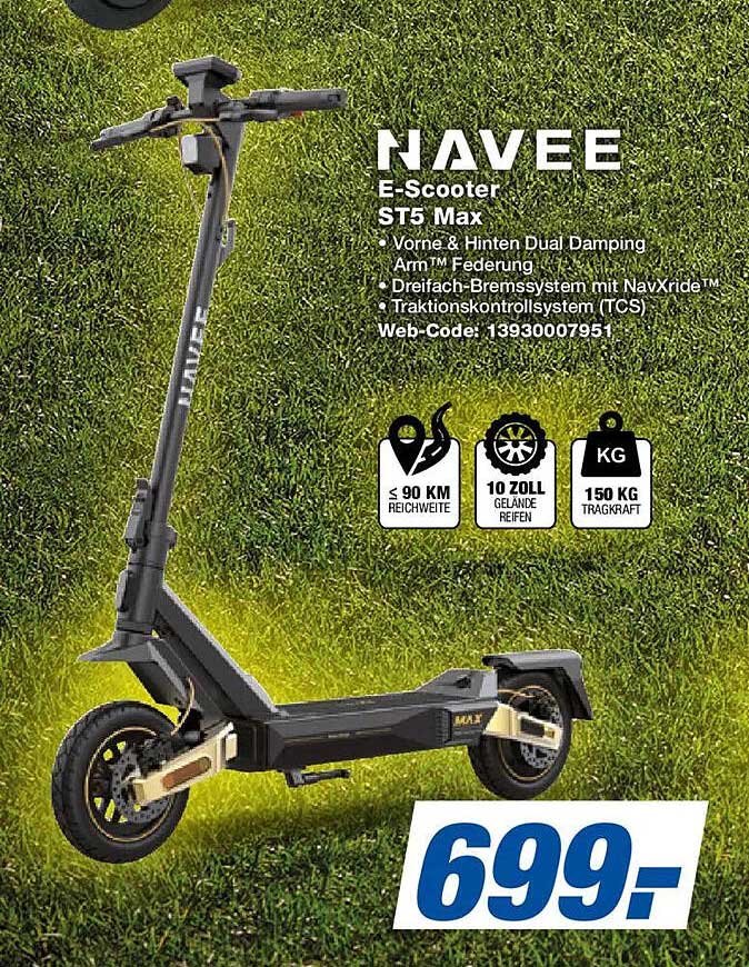 Navee E-Scooter ST5 Max