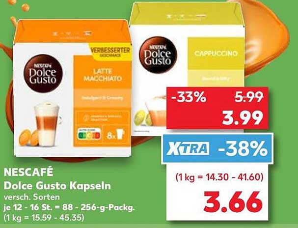 NESCAFÉ Dolce Gusto Kapseln