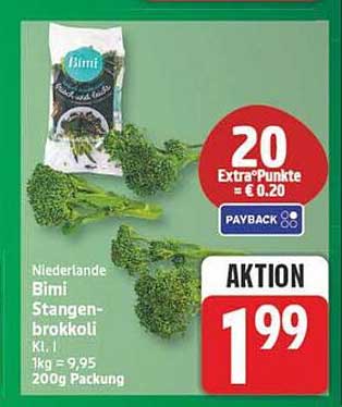 Niederlande Bimi Stangen-brokkoli