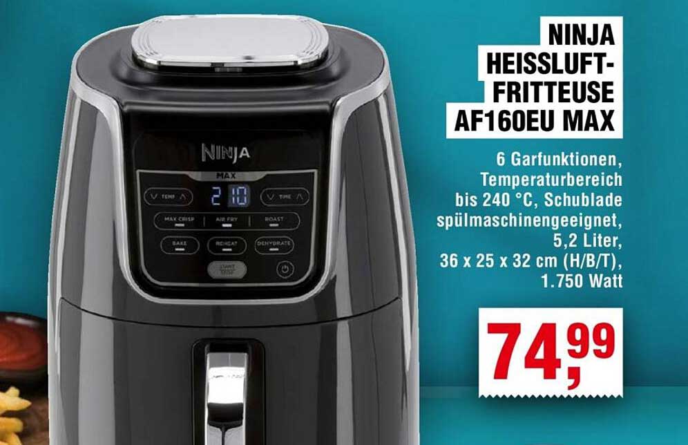 NINJA HEISSLUFT-FRITTEUSE AF160EU MAX