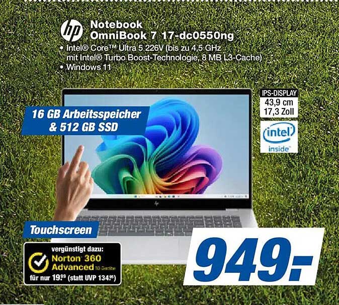 Notebook OmniBook 7 17-dc0550ng