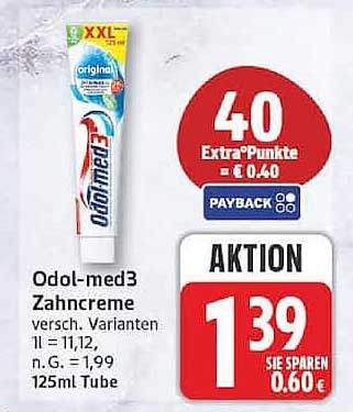 Odol-med3 Zahncreme versch. Varianten