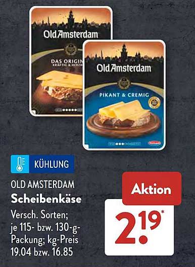 OLD AMSTERDAM Scheibenkäse
