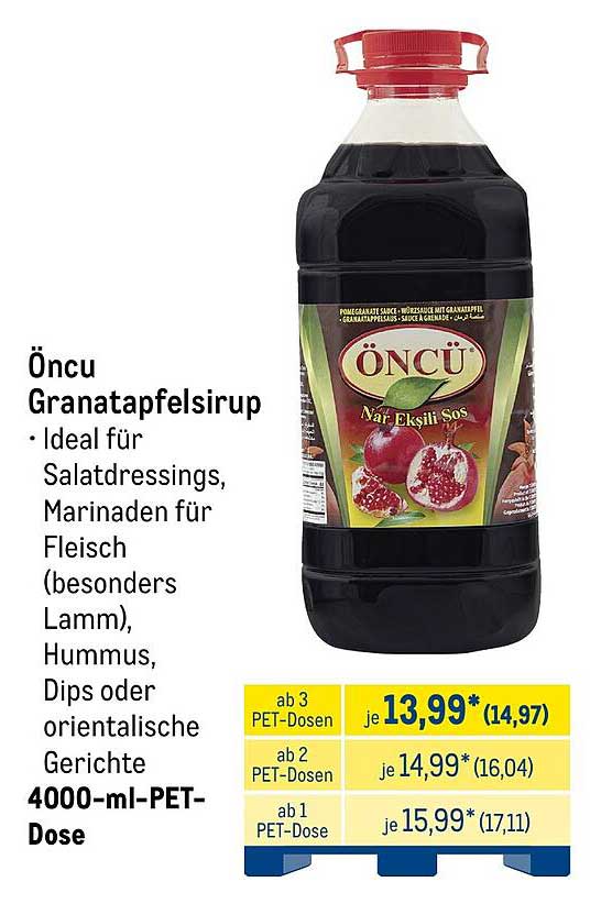 Öncu Granatapfelsirup