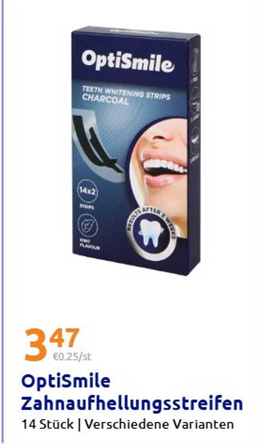 OptiSmile Zahnaufhellungsstreifen