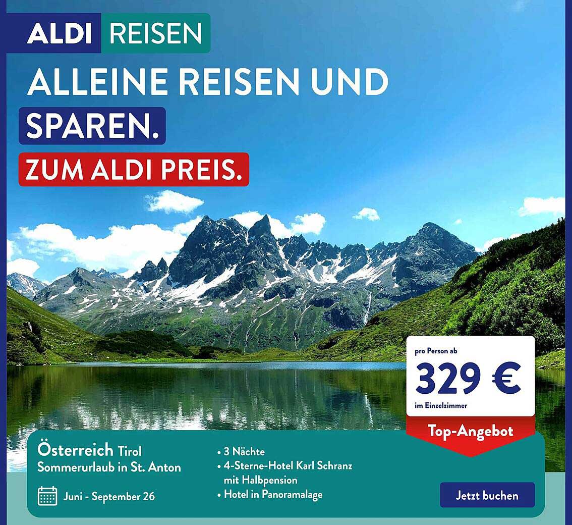 Österreich Tirol Sommerurlaub in St. Anton