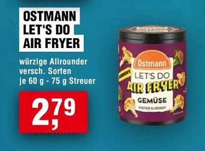 OSTMANN LET'S DO AIR FRYER