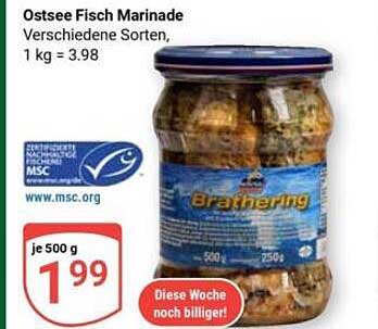 Ostsee Fisch Marinade