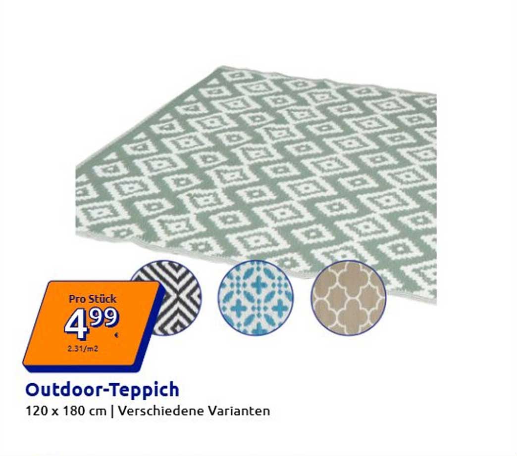 Outdoor-Teppich 120 x 180 cm | Verschiedene Varianten