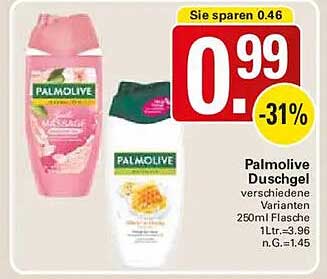 Palmolive Duschgel verschiedene Varianten 250ml Flasche
