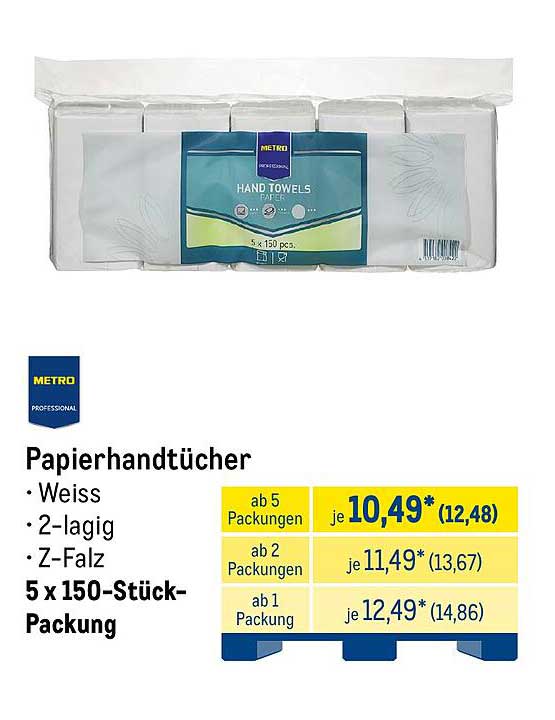 Papierhandtücher