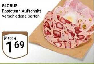 Pasteten*-Aufschnitt Verschiedene Sorten