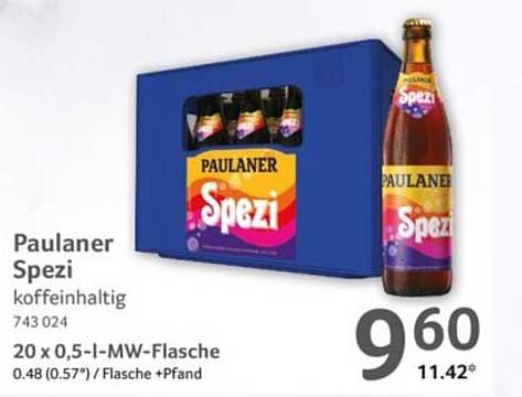 Paulaner Spezi koffeinhaltig