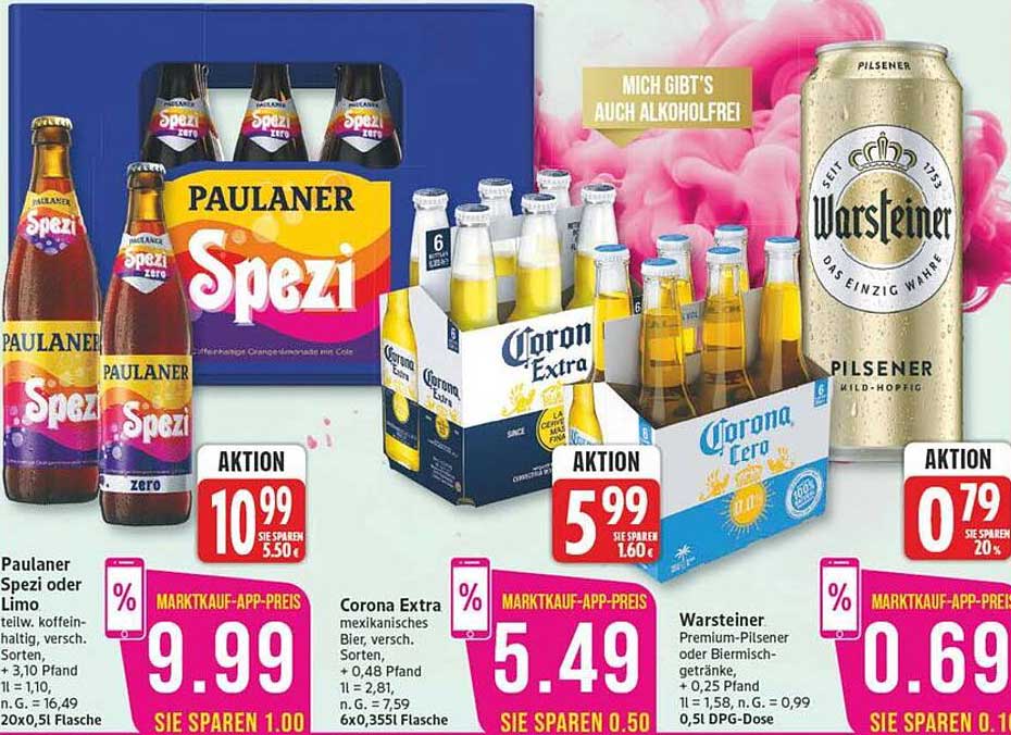 Paulaner Spezi oder Limo