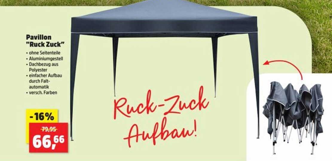 Pavillon "Ruck Zuck"