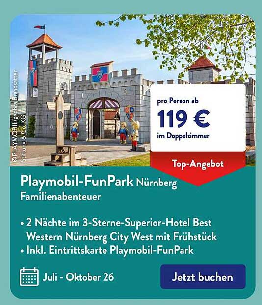 Playmobil-FunPark Nürnberg Familienabenteuer