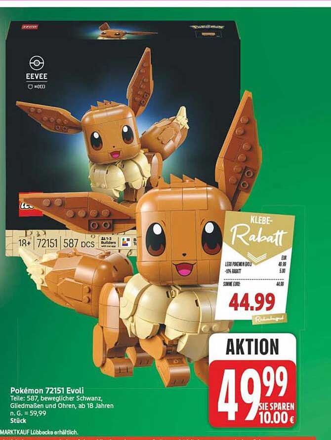 Pokémon 72151 Evoli
